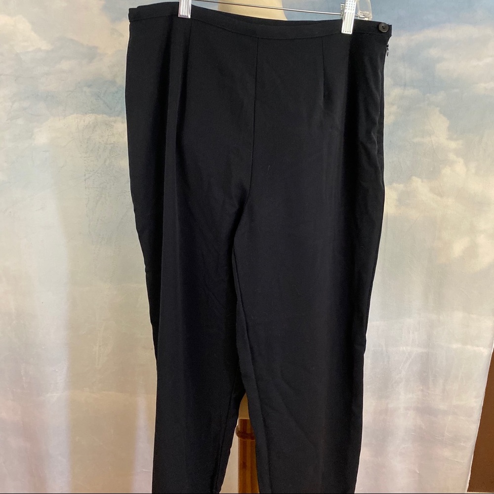 QVC Dialogue Navy Dress Pants Sz 14